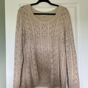 MICHAEL KORS Cable Knit Sweater, XL